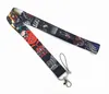 Attaque d'anime japonaise classique sur Titan Comics Lanyard Car Keychain Handchain Id Carte Pass Phone Mobile Key Key Badge Holder Bijoux Cadeaux