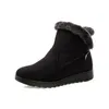 Dameslaarzen Winter Warme Snowboots Dames Faux Suede Enkellaarzen voor Vrouwelijke Winterschoenen Botas Mujer Pluche Schoenen Vrouw WSH3132 Y0910