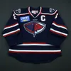 Personnalisez CCM ECHL Orlando Solar Bears 3 Carl Nielsen Jersey 27 Eric Faille 29 David Bell Vintage Hockey Jerseys Domicile Extérieur Blanc Violet N'importe quel nom Numéro S-5XL