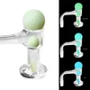 luminous glowing colored pearls beads for smoke quartz banger Insert for Bongs Glass Water Pipes