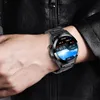 Nieuw 454*454 -scherm Smart Watch geeft altijd de Time Bluetooth -oproep Local Music SmartWatch weer voor Mens Android TWS -oortelefoons