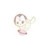 Animal Wizard Cat Alloy Collar Brooches Cartoon Cute Kiity Planet Badge Jewelry Accessories Enamel Moon Clothing Hat Girls Pins Wh271o