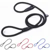 Trelas para cães de 3 cores por atacado Slip Rope Lead Leash Cordas trançadas resistentes e resistentes sem tração Coleira de treinamento para cães médios, grandes e pequenos B24