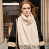 Solidlove 100% laine hiver écharpe femmes foulards adulte solide luxe automne créateur de mode écharpe Poncho écharpes pour dames Wrap gfhfdgjoiulk