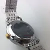 Klasyczne mężczyźni automatyczny zegarek mechaniczny Wodoodporne stali nierdzewne Pasek skórzany pasek biznesowy