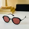Eyewear Collection sunglasses 2022 new family round frame eyeglasses women personalized metal temples lettering logo High end brand designer sun glasses SPR05Y