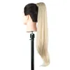 Synthetic Wigs Soowee Long Hair Blonde Black Pony Tail Flexible Ponytails Hairpieces