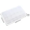 Compartment Plastic Detachable Storage Box Transparent Desktop Portable Jewelry 15 Spaces 30+ Bags
