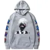 Anime Hoodie Tokyo Ghoul Drukowane Bluzy Topy Hip Hop Casual Luźne Sweter Bluzy Unisex H1227