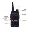 2022 HD UV-5R UV5R Walkie Talkie Dual Band 136-174MHz 400-520MHz اتجاهين جهاز الإرسال والاستقبال الراديو مع سماعة بطارية 1800mAh المجانية (BF-UV5R)