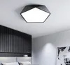 Modern minimalist geometric LED Acrylic ceiling light for living room bedroom children's room study