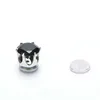 Stud White Black Magnetic Magnet Ear Easy Use Crystal Stone Earrings For Women Men Clip On No Hole Gift 1 Pair