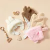 M417 New Autumn Winter Warm Baby Cartoon Cute Bunny Ear Fleece Hat Child Babies Earmuff Hats Beanie Plush Hat