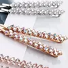 Shining Crystal Rhinestone Włosy Klipy Dla Kobiet Elegancki Koreański Barrette Stick Stylizacja Włosów Akcesoria