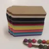 Owija prezent 200 sztuk puste kolorowe opakowania etykiety papierowe tagi DIY dekorowanie ślubu tag urodziny party pudełka Cena (20