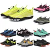 2021 Four Seasons Five Fingers Sports shoes Mountaineering Net Extreme Simple Running, Cycling, Hiking, green pink black Rock Climbing 35-45 color65