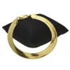 Браслет-цепочка со змеиным звеном, мужские золотые модные ювелирные браслеты в стиле хип-хоп для женщин