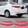 1Set LED 레드 리어 범퍼 리플렉터 조명 브레이크 경고 중지 테일 램프 KIA Optima K5 2011 2012 2013 자동차 액세서리