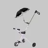 傘のベビーカーの特別な傘は、無料の子供UV保護を曲げることができます