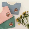 born Bodysuits Säuglinge kriechen in Kinderkleidung Niedlicher Kleinkind-Baby-Mädchen-Bodysuit mit Blumenmuster 210702