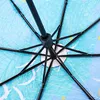 Creative Sun UV Protection Sun Parasol Kobiety i mężczyźni Wiatroodporny Parasol Podróżowanie Prezenty Girls Deszcz Parasole