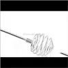 Autres outils de cuisine Dipper Stick en acier inoxydable en forme de spirale trempage au miel L10Sg Gfvco3362882
