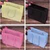 7 Taille Coloré Givré PVC En Plastique Cadeau Sacs Avec Poignées Étanche Transparent PVC Sac Clair Sac À Main Party Favors Sac LX2977