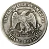 US-Handelsdollar von 1885, versilbert, Kopiermünzen, Metallhandwerk, Herstellung von Fabrikpreisen