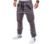 Pantaloni da uomo moda casual pantaloni larghi sportivi elastici legati corsa fitness allenamento basket hip hop