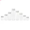 25 ml 30ml 40ml 50 ml 60 ml 80ml 90 ml glasflaska med silverskruv Aluminiumlock Spice Food Container Jars flaskor DIY 24PCSJAR