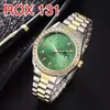 relogio masculino diamond mens watch fashion Black Dial Calendar gold Bracelet Folding Clasp Master Male 2020 gifts couples