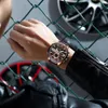 Curren Wojskowy Sport Wrist Zegarki dla mężczyzn Casual Cyfrowy budzik z Day Day Stainless Steel Chronograps Wristwatches Q0524