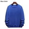 Herren Hoodies Sweatshirts 8XL 9XL Oansatz Männer Basic Solide Frühling Herbst Langarm Plus Größe Lose Casual Weiß Rot Grau Pullover Männlich Top