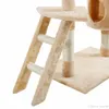 60 quotInch Kitten Pet House Hammock Cat Tree Tower Condo Scratcher Furniture Tool4614251