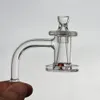 Kwarcowy akcesoria do palenia Banger 20mm Miska Dia Lepsze Użycie z Terp Pearl Glass Carb Cap 1 Kwarc / Szkło Cone Data Rig 829