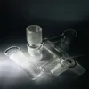 Adaptateurs de narguilé en verre clound buddy Y de 14 et 18,8 mm avec connecteurs mâle à femelle en glucides pour pistolets à eau