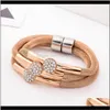 Bracelets porte-bonheur livraison directe 2021 aimant magnétique maille chaîne Bracelet bijoux bijoux à la mode1 5Fnoo
