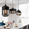 Lampade a sospensione Luci moderne a LED per la decorazione domestica Cucina Sala da pranzo Bar Soggiorno Arredamento Controsoffitto Illuminazione in vetro