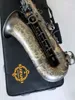 SUZUKI ALTO SAXOPHONE E Plat Matte Black Nickel Plated Professional Musical Instruments Sax För studenter