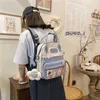 Koreański styl śliczne mini plecaki kobiety wodoodporna nylon małe torby na ramię dla nastoletnich dziewcząt background backpack k726