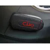 For Clio 1pc bon Fiber Leather Auto Leg Cushion Knee Door Arm Pad Car Accessories Vehicle Protective