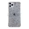 Custodie per telefoni Bling Cover posteriore morbida e glitterata per iPhone 11 12 mini Pro Max XR XS X 8 7 Plus