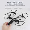 K98 Pro 2 dobrável Drones UAV Alta Definição Aérea Controle Remoto Aeronaves Drone 4K Dual Camera Bens