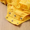 Lato ładny romper rękawów małych małych ubrań baby boy girls bodysuit na urodzony 210528