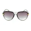 Cool Kids Big Eyes Pilot Sunglasses Simple Clean Frame met Oversize Mirror Lenzen Fix per klinknagel