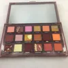 Ny Skönhet Eye Shadow Makeup Palette 18 Färger Ögonskugga Paletter Matt Shimmer Rose Vattentåliga ögon Make Up