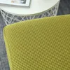 Stoelhoezen fluweel Jacquard Dining Cover Spandex Elastic Slipcover Case For Chairs Stretch Christmas Wedding