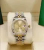DH FACTORY Meerdere kleuren Lady Watch President Diamond Bezel Shell Face Women 31mm Roestvrije horloges Laagste prijs Dames Automatisch mechanisch R89Q