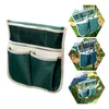 保管袋2個のPCSツールサイドバッグポケットポーチのための庭のベンチの膝家のスツールのガーデニングアクセサリーホームオーガナイザー