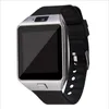 braccialetti orologi intelligenti con fotocamera DZ09 Bluetooth Sim TF Attività fisica Card Slot Tracker Sports per Android8972577